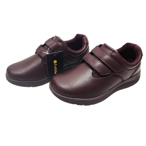 FitVille Brisk Walk Elite V3 Women's Wide Fit Burgundy Sneakers Size 9.5 - Picture 6 of 14
